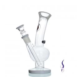 Agung Little Bull White Full Glass Bong 20cm