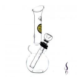 Agung Large Double Bubble Glass Cone Bong 21cm