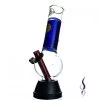 Agung Stumpy Smartie With Blue Coolant Glass Bong 25cm