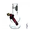 Agung Small Squatter Glass Bong 13cm