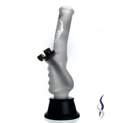 Agung Mini Gripper Frosted Glass Bong 24cm