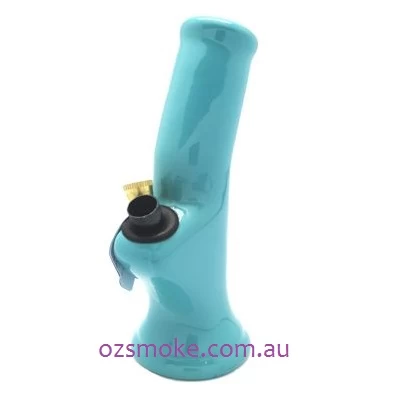 Agung Bent Dacca Wacca Ceramic Bong 18cm 1 Agung Bent Dacca Wacca Ceramic Bong 18cm