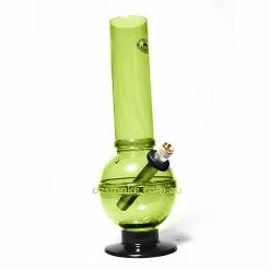 Agung Classic Bubble Acrylic Bong Lime 28cm