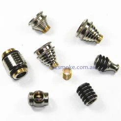 Agung 1642 NICKEL O_RING CHAMBER Metal Dry Pipe 11cm -Hookah Equipment Store A1642 PIPE NICKEL O RING CHAMBER detail