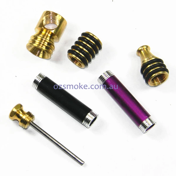 Agung 1646 COLOUR O_RING SPIKE Metal Dry PIPE 12cm 3 Agung 1646 COLOUR O_RING SPIKE Metal Dry PIPE 12cm - Image 3