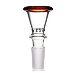 Agung Large Glass Cone 14mm Amber