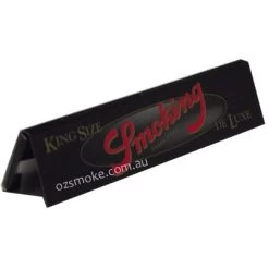 Smoking Black Deluxe King Size Rolling Papers