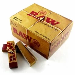 Raw Paper Filter Tips Book 50s