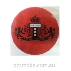 Agung Click Clack Metal Round Tin Enjoy Smoking 5cm