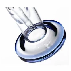 Agung Ice Slider Full Glass Bong Blue 33cm -Hookah Equipment Store A7104 ice slider glass bong 34cm blue3