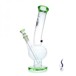 Agung Glass Slider Bubble Bong Green 31cm
