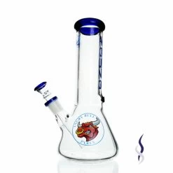 Agung Beaker 5mm Thick Bong Blue 25cm