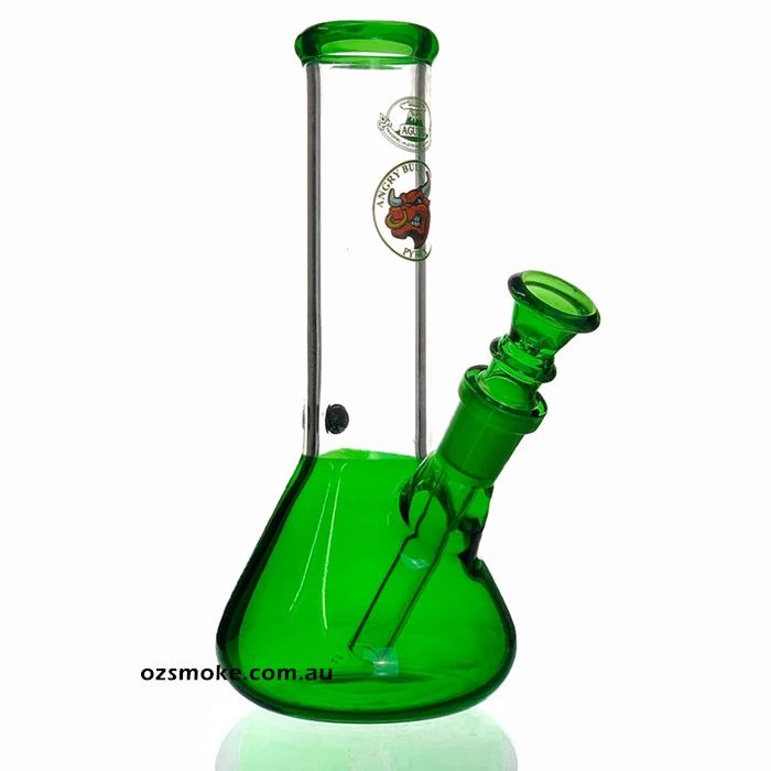 Agung Bright Beaker Small 20cm Green 1 Agung Bright Beaker Small 20cm Green