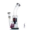 Agung Percolator Full Glass Bong Black 23cm