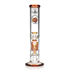 Agung Percolator Tube Full Glass Bong 30cm Amber -Hookah Equipment Store A7132 agung amber3