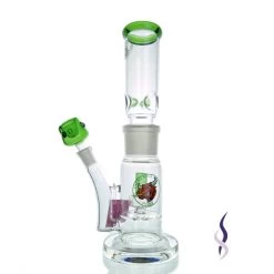 Agung Angry Bull Modular Diffuser Glass Bong 32cm Green