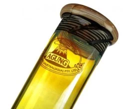 Agung Gold Fume Bong 22cm -Hookah Equipment Store A7202 gold fume 22cm5