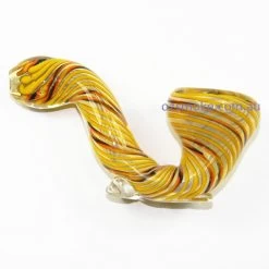Agung Sherlock Glass Bubbler Yellow -Hookah Equipment Store A7403 glass sherlock yellow3