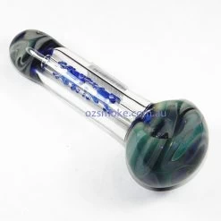 Agung Glass Dry Pipe Blue Frog