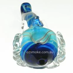 Agung Glass Dry Pipe Blue Elephant -Hookah Equipment Store A7413 glass elephant pipe3