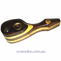 Agung 9045 Swing Lid Wooden Pipe 9cm -Hookah Equipment Store A9045