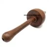 Agung 7312 Wooden Mushroom Pipe 13cm