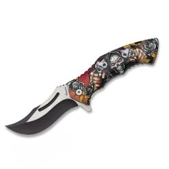Albainox Skull Gunner Fantasy Folder 18598 120mm