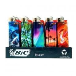 Bic Large Disposable Gas Lighter Landscape