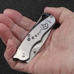 Enlan M05BK Folder With Carabiner Clip Folding Knife -Hookah Equipment Store Elan E7 1