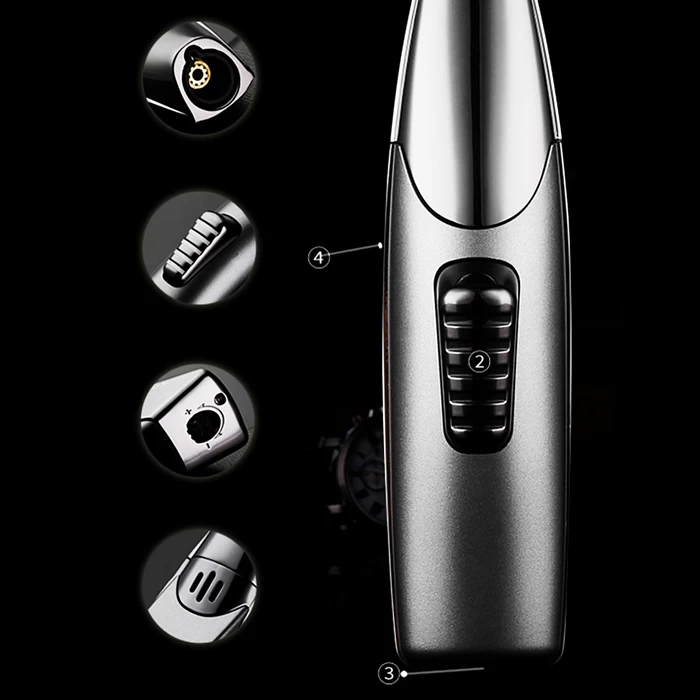 Jobon Superior Strong Single Jet Flame Metal Blow Lighter Yellow 5 Jobon Superior Strong Single Jet Flame Metal Blow Lighter Yellow - Image 5