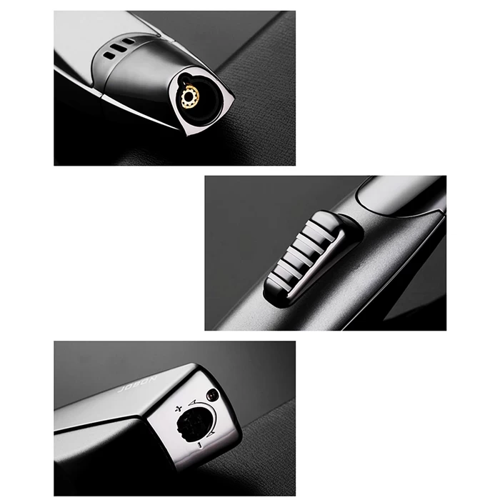 Jobon Superior Strong Single Jet Flame Metal Blow Lighter Blue 4 Jobon Superior Strong Single Jet Flame Metal Blow Lighter Blue - Image 4