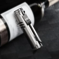 Jobon Gift Jet Lighter GLA29E Gun Grey