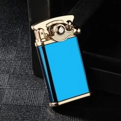 Jobon Jet Lighter Classic Windproof GLA33 Blue
