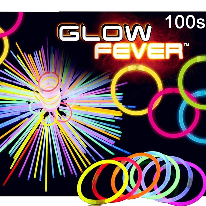 Glow Fever 20cm Bracelets Light Sticks Mix Colour 100s 1 Glow Fever 20cm Bracelets Light Sticks Mix Colour 100s