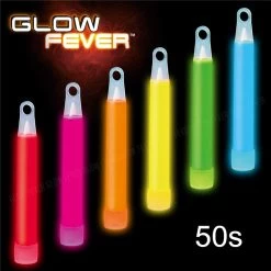 Glow Fever Light Sticks 10cm Mix Colour 50s