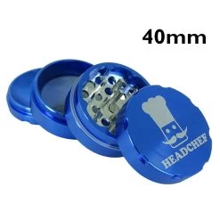 Headchef Grinder 40mm 4Pieces Blue