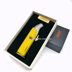 Jobon Brand Butane Jet Lighter Yellow