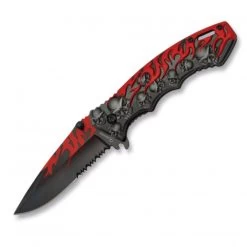 Albainox Fantasy 3D Skull Handle Knife 12cm