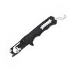 Albainox Skull Black Aluminium And ABS Wrapped Handle Knife