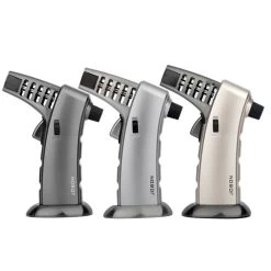 Jobon Multi Functional Professional Jet Burner Lighter Gun Grey -Hookah Equipment Store Lig119 jobon multi function professional jet lighter 3colors