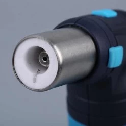 Zengaz ZT68 Dual Flame Burner Jet Lighter Blue 11 Zengaz ZT68 Dual Flame Burner Jet Lighter Blue -Hookah Equipment Store Lig130 Zengaze ZT68 dual flame burner jet lighter blue nozzel