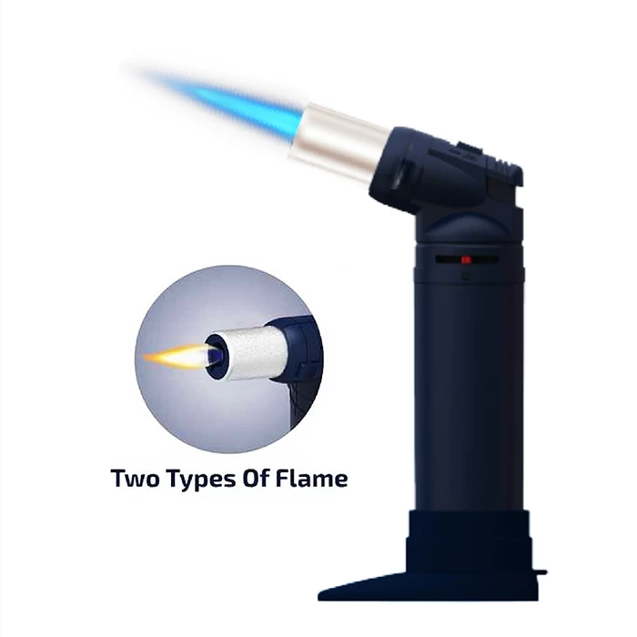 Zengaz ZT68 Dual Flame Burner Jet Lighter Blue 1 Zengaz ZT68 Dual Flame Burner Jet Lighter Blue
