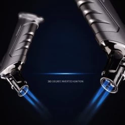 JOBON Lig137 Double Flame Standing Gift Jet Lighter Red 6 JOBON Lig137 Double Flame Standing Gift Jet Lighter Red -Hookah Equipment Store Lig137 jobon double flame standing jet lighter 360