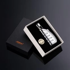 JOBON Sail Jet Lighter Grey -Hookah Equipment Store Lig139 jobon sail jet lighter gif box 2