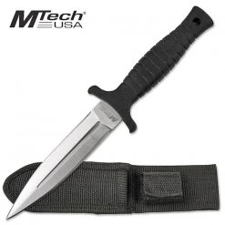 MTech Dagger Double Edged Knife Sliver MT097SL 23cm