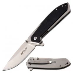 MTech Stonewashed Stainless Folding Knife MT1068SW 12cm
