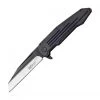 Mtech Blue Liner Lock Black Aluminum Folding Knife MT1060BL 12cm