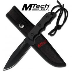 MTech Black Handle Fixed MT2035BK 20cm