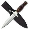 MTech Fix Blade Brown PAKKAWOOD Handle Knife MT2003 23cm