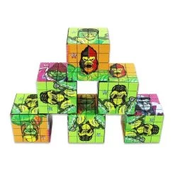 Gorilla Rolling Stars Rubik Cube 4 Layers Grinder -Hookah Equipment Store OZG60cube gorilla rubik cube grinder3